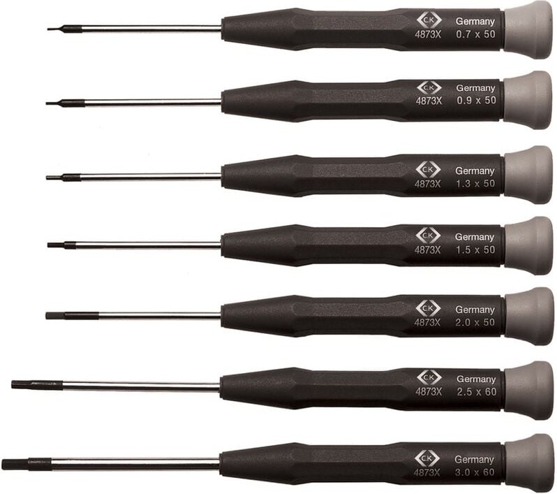 C.k Elektronik- u. Feinmechanik Schraubendreher-Set 7teilig