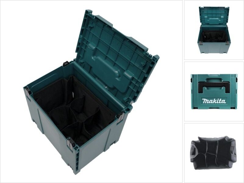 Thumbnail - Makita - Makpac 4 ( 821552-6 ) + Einsatz Makpac 4 für DRT50 + RT0700C ( 837247-1 )