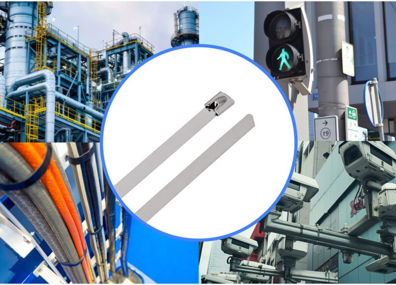 Tru Components - TC-12656580 Stahlkabelbinder 520 mm 7.9 mm aisi 316 100 St.