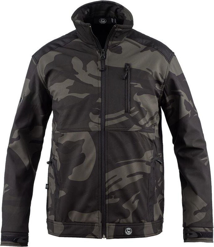 Camouflage Softshell Jacke Bundjacke Camouflage Größe xxxl
