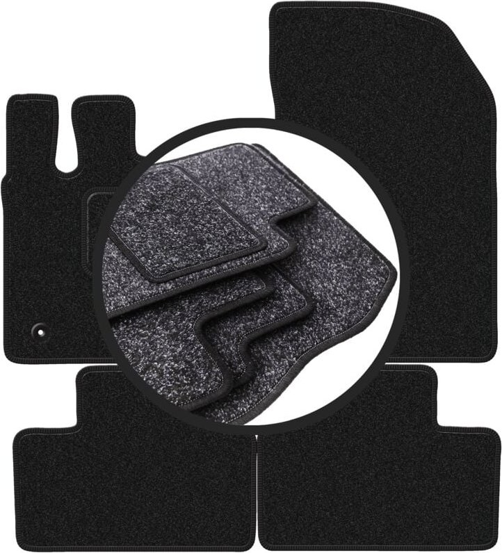 ANTHRA Autofußmatten für: Renault Captur II Crossover (2020-)