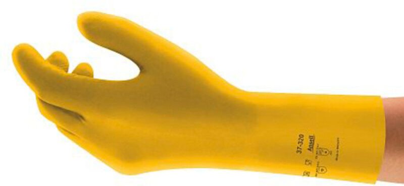 Thumbnail - 37320110 AlphaTec® Nitril Chemiekalienhandschuh Größe (Handschuhe): 11 en 388:2016, en 374-5, - Ansell