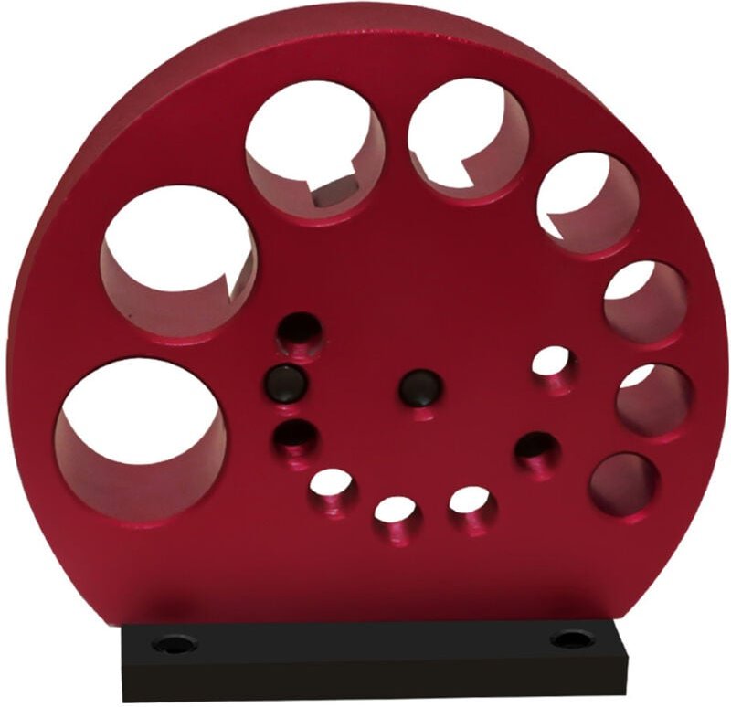 Dübelherstellungs-Set, Aluminiumlegierung, Vierkant-Holzstab, Drechselhilfsmittel, Hartmetall-Sägeblatt mit 8 Löchern un...