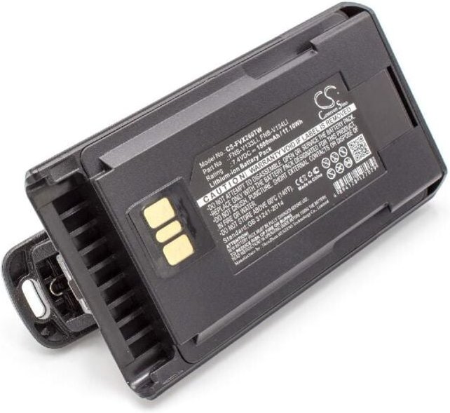 Thumbnail - Vhbw - Akku Ersatz für Yaesu / Vertex AAJ67X001, AAJ68X001, FNB-V133LI, FNB-V134LI für Funkgerät, Walkie Talkie (1500mAh...
