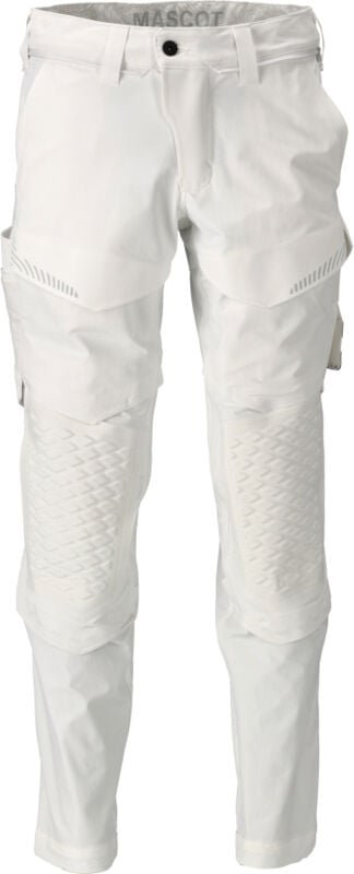Hose mit Knietaschen 22079-605-06 Gr. 82C62 weiß - Mascot