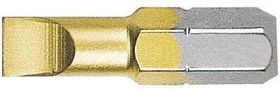 Standard Tin Führung mit flacher Spitze 1/4' kurz (55x25) Witte 26432