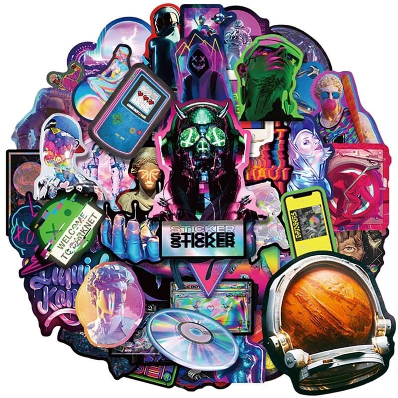 Packung aufkleber - laser