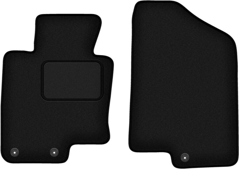Vordere Matten schwarz für: Kia Optima III TF Limousine (2010-2015)