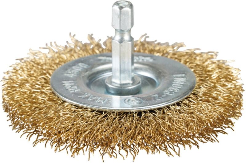 Rundbürste 75 mm Messing 1/4" - D-73689 - Makita