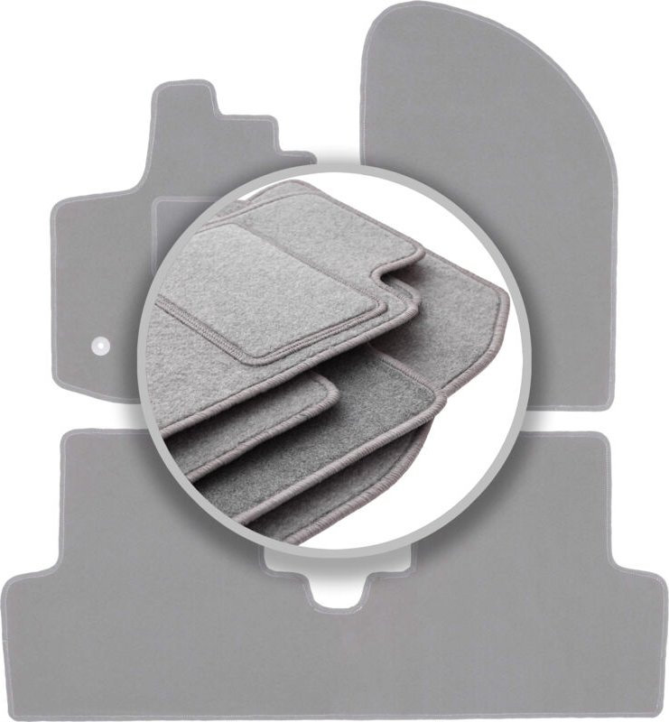 Graue Automatten für: Dacia Lodgy Minivan (2012-)