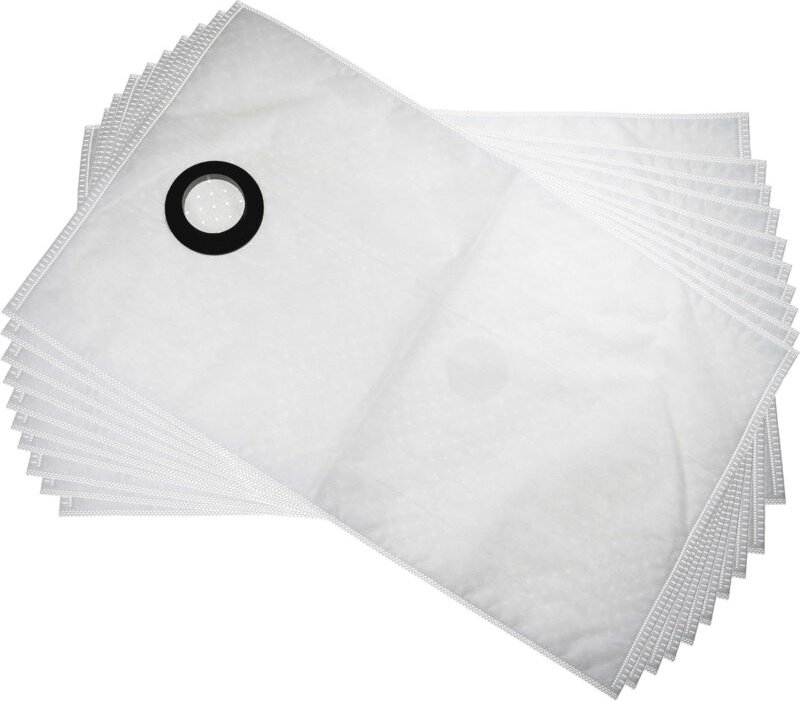 10x Staubsaugerbeutel Ersatz für Makita 83132B8I für Staubsauger - Mikrovlies, Weiß - Vhbw