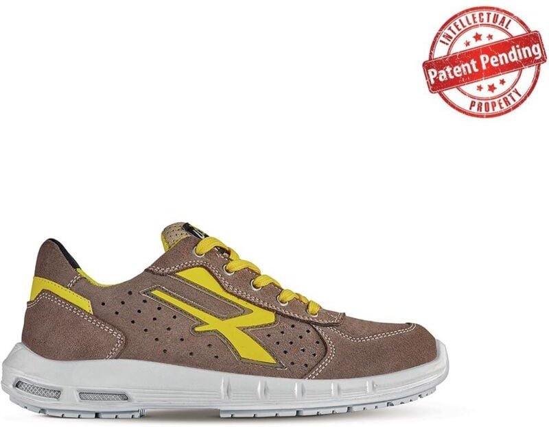 Thumbnail - Sicherheits-Sneaker DORADO PLUS ESD S1P SRC - Braun/Gelb 48