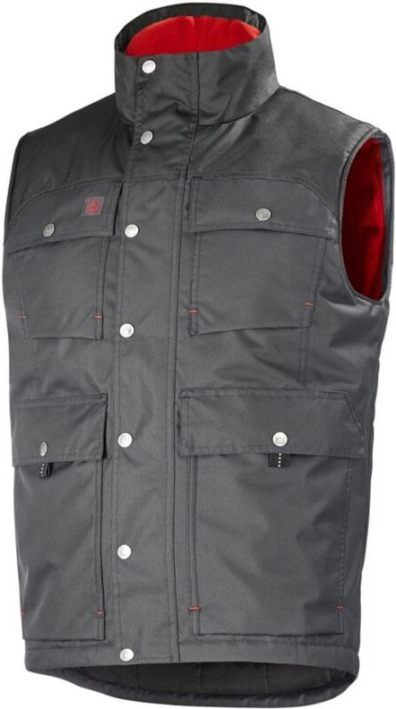 Bodywarmer Schaufel Schwarz L