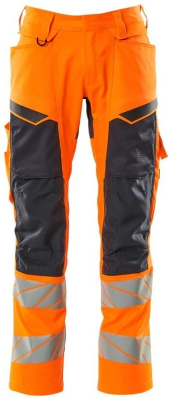 Mascot - Warnschutz Bundhose 19579-236-14010 Gr. 94 hi-vis orange/schwarzblau