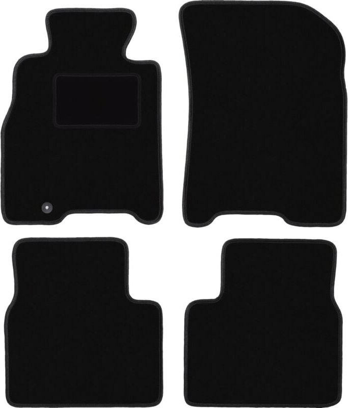 Schwarze Veloursmatten für: Mazda Xedos 9 Limousine (1993-2001)