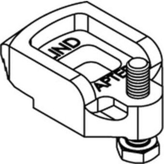 Lindapter - Klemmen r 82007 gtw 40 D2 m 20 / 17 - 24 galvanisch verzinkt