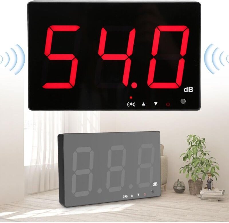 SNQ - Schallpegeltester, 30130 dB Schallpegeltester mit 9,6 Zoll LCD-Display