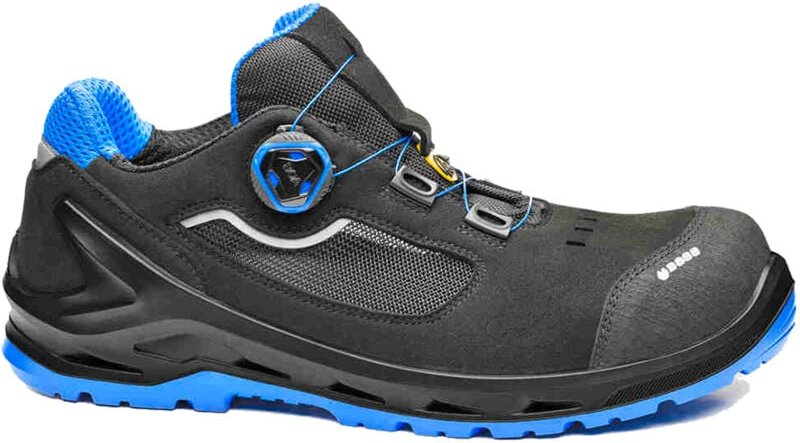 Base - i-Code B1223 S1P esd src Sicherheitsschuhe - 48 eu - Schwarze