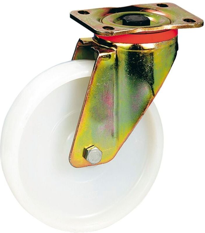 Dörner+helmer - Lenkrolle Polyamid-Rad ø 150 mm Schwerlastrolle Kunststoffrad Tragkraft 750 kg