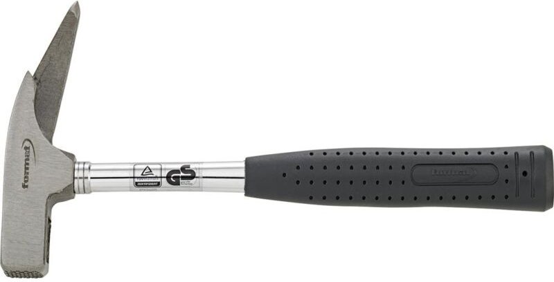 Format - Latthammer poliert gerauht mit Magnetnagelh. Stahlrohrstiel 600g