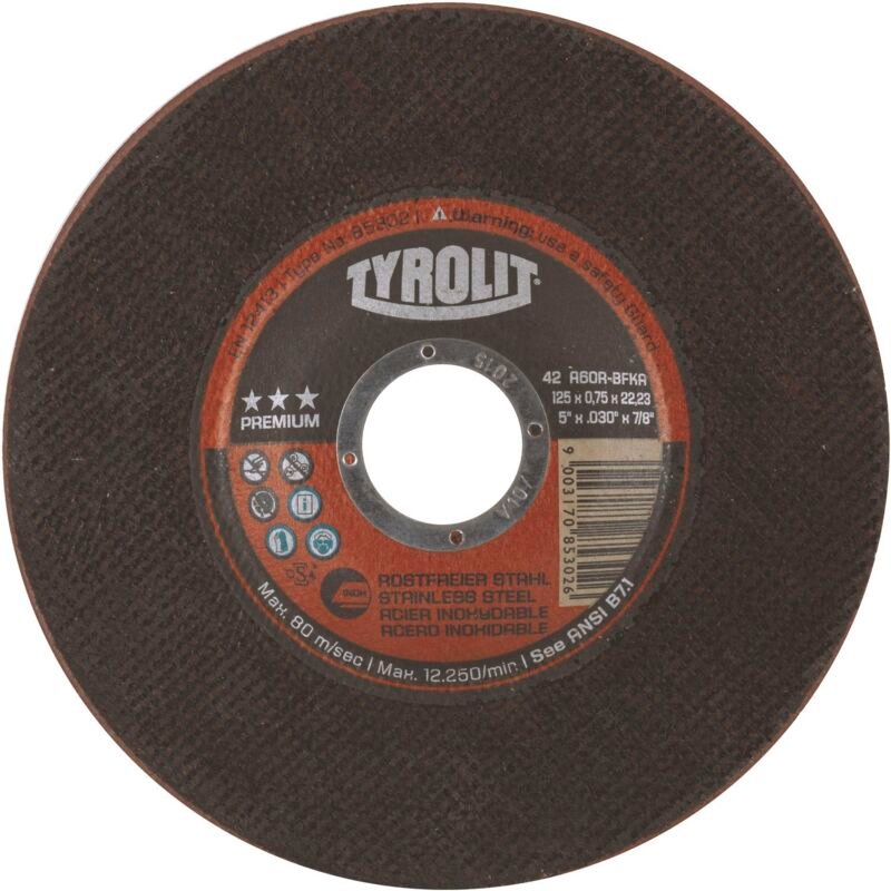 Tyrolit - Trennscheibe premium super schmal, Scheiben-Ø: 115 mm, 563111 115