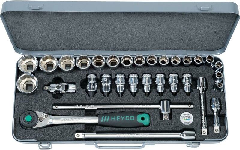 79-0310-M Steckschlüssel-Garnitur, 32-tlg., 1/2'