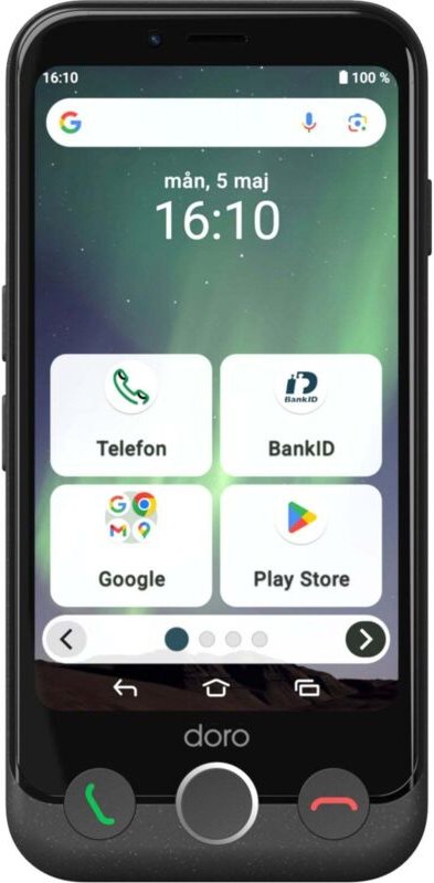 Smartphone 4g aurora a11 graphite grey