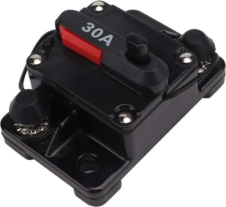 Zoternen - 12 v 30 A/40 A/60 a Auto-Stereo-Audio-Schutzschalter, rücksetzbar, selbstwiederherstellende Sicherung (30 a)