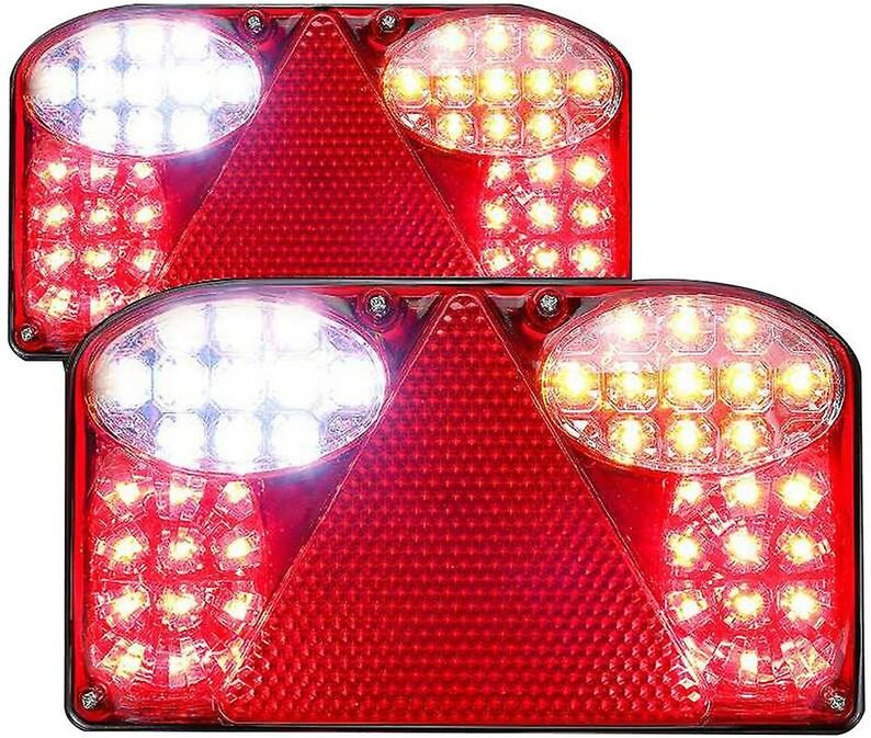 Stücke 12 v Led Auto Anhänger Lkw Rücklicht Rücklicht Rücklicht Brems Brems Lampen Blinker Für Van