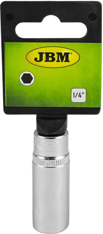 JBM - 50mm langer Innensechskant mit 1/4' 5mm Länge. Chrom 13344