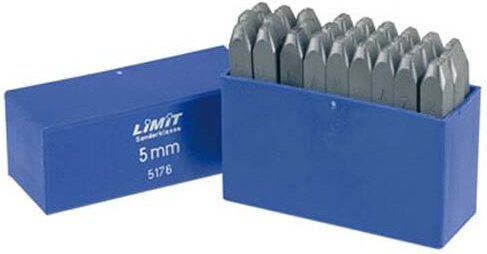 Buchstaben-Stanzen, 6mm Begrenzen Sie 17350505