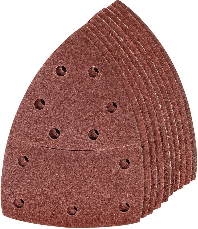 Thumbnail - 10 x Klettschleifblätter für Multischleifer 102x62 mm 93 mm K120