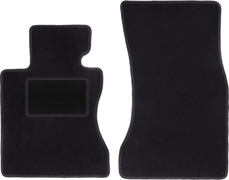 Vordere Matten schwarz für: BMW 5 E61 Kombi, Touring (2003-2010)