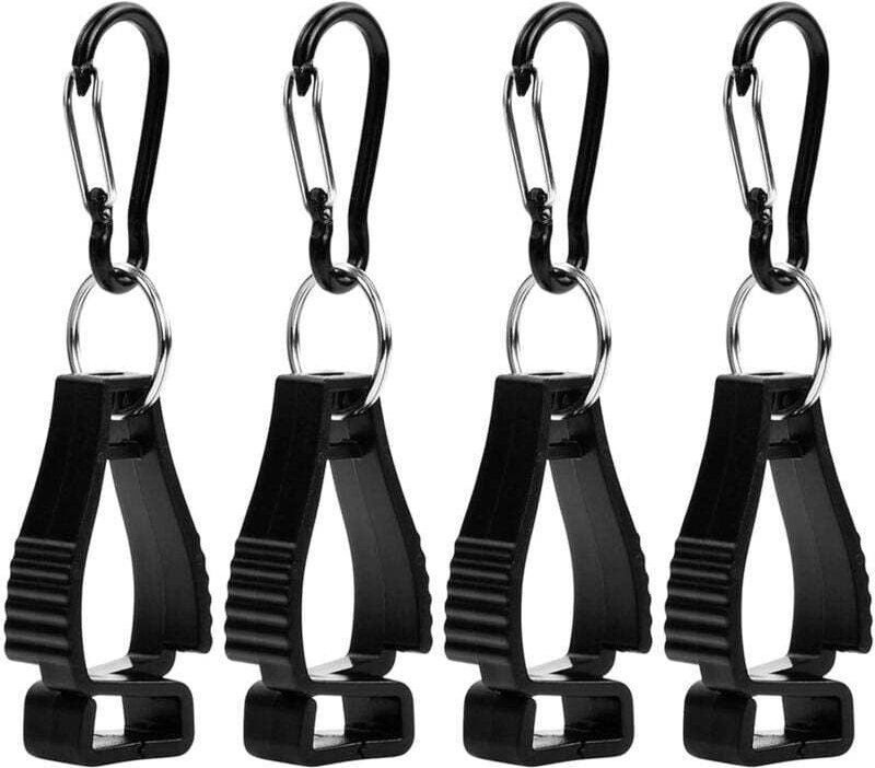 Handschuhcliphalter, Handschuhgreiferclip, 4 Stück Handschuhclip Sicherheitsarbeitshandschuhclip Handschuhclip, Handschu...