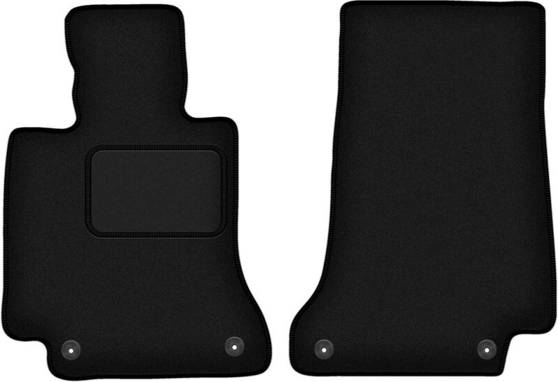 Vordere Matten schwarz für: Mercedes C W205 Kombi, Limousine (2015-)