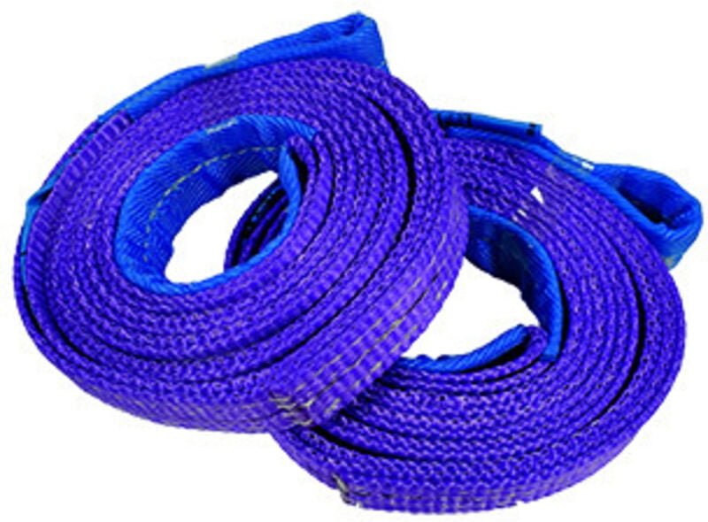 Wolf Chauffage - Wolf Tragegurtset 1000 kg mit Schlaufen, 2 Stück à 2m Länge