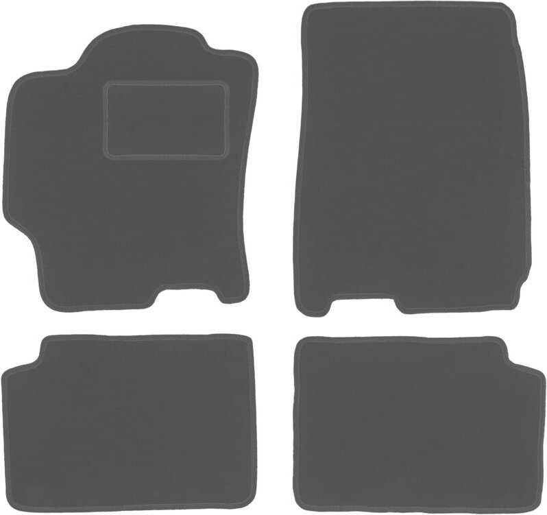 Graphit-Fußmatten für: Mazda 323 BJ Limousine, Fließheck, Break, Kombi (1998-2003)