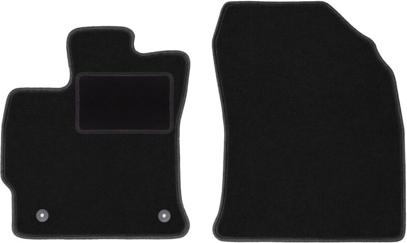 Vordere Matten schwarz für: Toyota Prius III Plus 7-Sitzer (2011-)