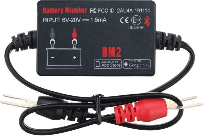 12-V-Autobatterietester, Bluetooth 4.0-Gerät für 6-V-20-V-Fahrzeuge