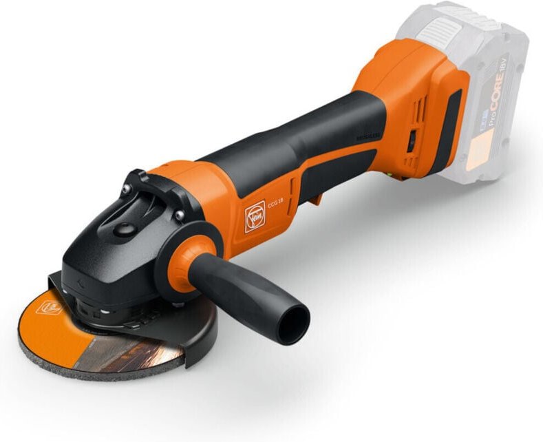 Fein - Akku-Winkelschleifer ccg 18-115-10 pd as ø 115 mm 18 v Solo im Koffer - 71220361000