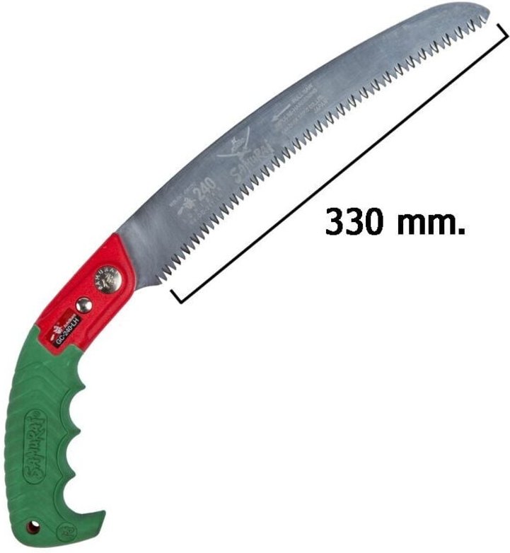 Gebogene Handsäge Samurai GC 330 mm.