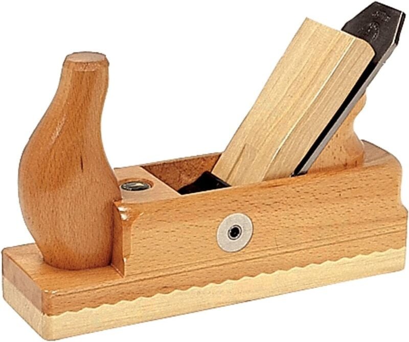 Holzhobel / Putzhobel mit Weiü™buchensohle/Doppeleisen, Putzen von Vollholz - Ulmia