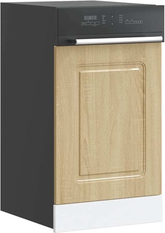 Geschirrspülerblende Kalmar Sonoma-Eiche 45x1,5x67 cm Vidaxl