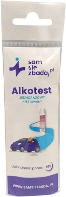 ALKO TEST Einweg-Alkoholtester ALCO2GO 1 Stück
