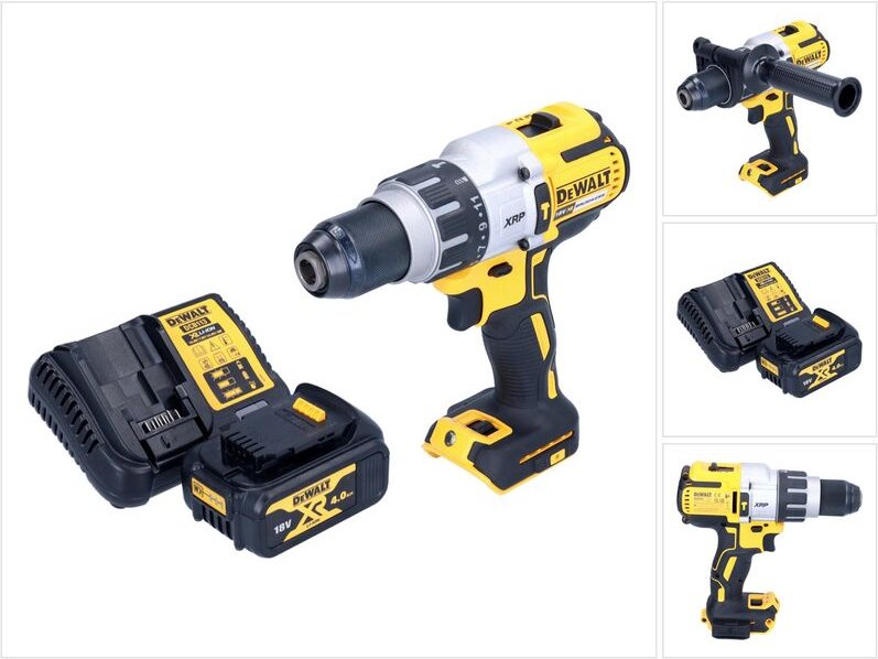 Dcd 996 M1 Akku Schlagbohrschrauber 18 v 95 Nm Brushless + 1x Akku 4,0 Ah + Ladegerät - Dewalt