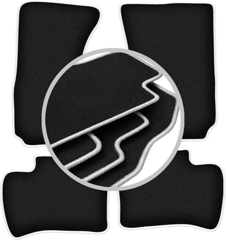 CARLUX-SILVER Autofußmatten für: Daihatsu Terios I SUV (1997-2005)