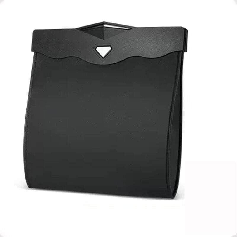 Cestino per la spazzatura da appendere all'interno dell'auto, cestino per la spazzatura con apertura magnetica rapida, p...