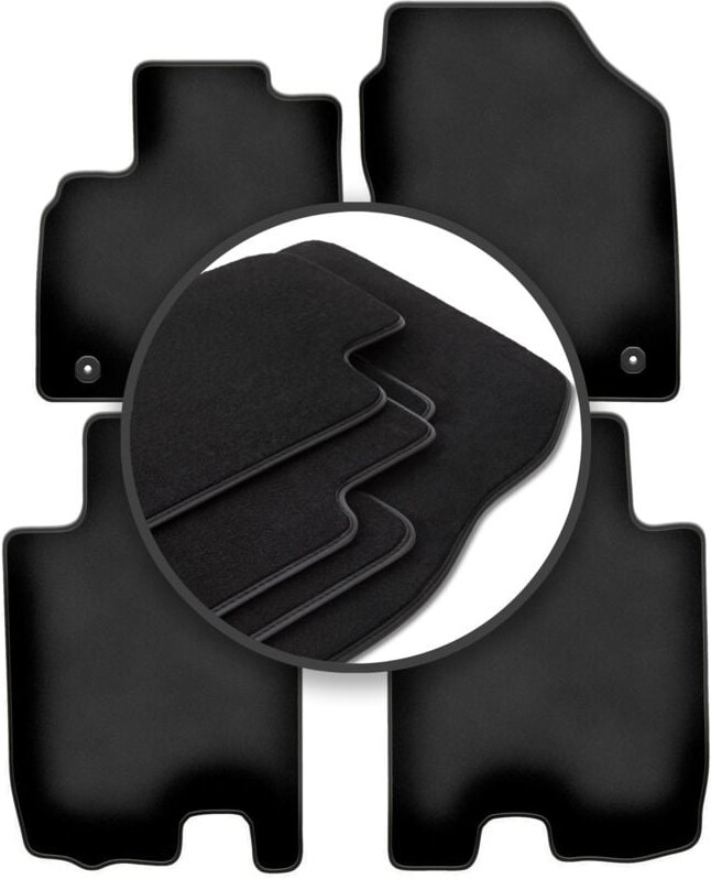 Premium-Fußmatten für: Honda City V FL Limousine (2011-2013)