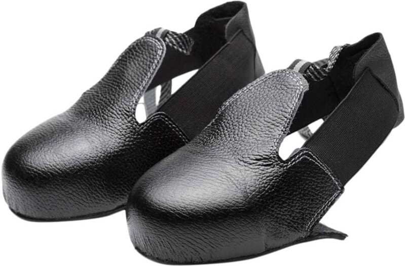 Sicherheitsschuh- und Stiefelzubehör Gartenmöbelabdeckung, Sicherheitsschuhüberzüge aus quetschsicherem Leder mit Stahlk...