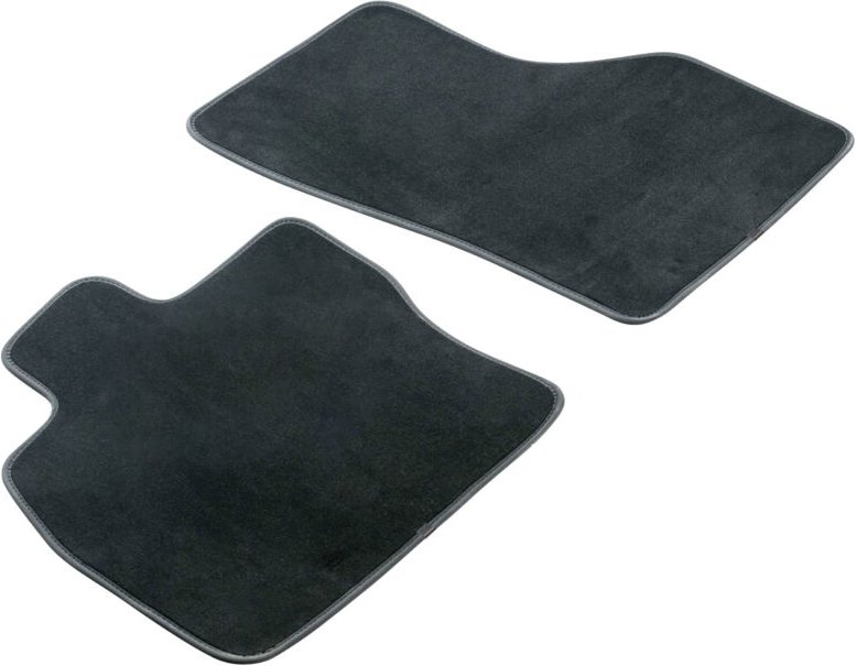 Walser - Premium Fußmatten für vw T5 04/2003-08/2015, vw T6 04/2015-Heute, 2 Sitzer